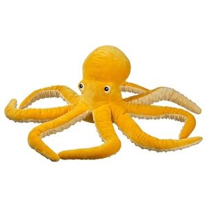 BLÅVINGAD yellow octopus, 20 "